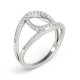 Women`s Diamond Fashion Ring, 0.5 Ctw. 