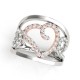 Women`s Diamond Fashion Ring, 0.37 Ctw. 