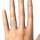 Women`s Diamond Fashion Ring, 0.42 Ctw. 