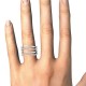 Women`s Diamond Fashion Ring, 0.42 Ctw. 