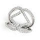 Women`s Diamond Fashion Ring, 0.72 Ctw. 