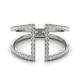 Women`s Diamond Fashion Ring, 0.54 Ctw. 