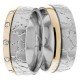 Mary 7.00mm Wide, His & Hers Wedding Band Sets, 0.36 Ctw.