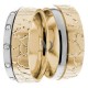 Mary 7.00mm Wide, His & Hers Wedding Band Sets, 0.36 Ctw.