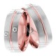 Connie 7.00mm Wide, Diamond His and Hers Wedding Bands