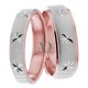 Marjorie 5.00mm Wide, His and Hers Wedding Bands