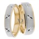 Marjorie 5.00mm Wide, His and Hers Wedding Bands