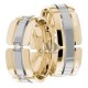 Marion 8mm Wide, Diamond Wedding Ring Set 0.18 Ctw