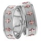 Marvin 8mm and 7mm Wide, Matching Wedding Ring Set