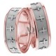Marvin 8mm and 7mm Wide, Matching Wedding Ring Set