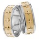 Marvin 8mm and 7mm Wide, Matching Wedding Ring Set