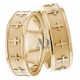 Marvin 8mm and 7mm Wide, Matching Wedding Ring Set