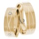 Rhonda 7mm Wide, Diamond Wedding Ring Set 0.12 Ctw