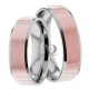 Hazel 6mm Wide, Matching Wedding Ring Set