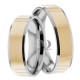 Hazel 6mm Wide, Matching Wedding Ring Set