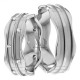 Jesus 7mm Wide, Diamond Wedding Ring Set 0.36 Ctw