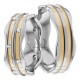 Jesus 7mm Wide, Diamond Wedding Ring Set 0.36 Ctw