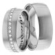 Debbie 7mm Wide, Diamond Wedding Ring Set 0.70 Ctw