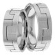 April 7mm Wide, Matching Wedding Ring Set