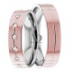 Gail 5mm Wide, Diamond Wedding Ring Set 0.18 Ctw