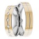 Gail 5mm Wide, Diamond Wedding Ring Set 0.18 Ctw