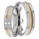 Joanne 6mm Wide, Diamond Wedding Ring Set 0.06 Ctw