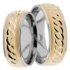 Michele 7mm Wide, Matching Wedding Ring Set