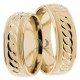 Michele 7mm Wide, Matching Wedding Ring Set