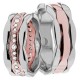 Edwin 7mm Wide, Diamond Wedding Ring Set 0.63 Ctw