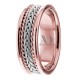 Lynette 7mm Wide Handmade Wedding Bands