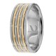 Lucia 8.5mm Wide Handmade Wedding Bands