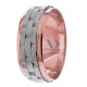 May 8mm Wide Handmade Wedding Bands