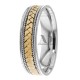 Delbert 6mm Wide Handmade Wedding Bands