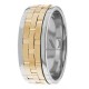 Delia 8mm Wide Handmade Wedding Bands