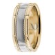 Darla 8mm Wide Handmade Wedding Bands
