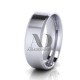 Traditional Beveled Edge Wedding Bands