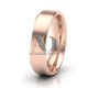 Traditional Beveled Edge Wedding Bands