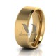 Traditional Beveled Edge Wedding Bands