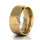 Traditional Beveled Edge Wedding Bands