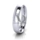 Traditional Dome Double Milgrain Wedding Band