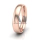 Traditional Dome Double Milgrain Wedding Band