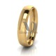 Traditional Dome Double Milgrain Wedding Band