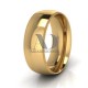 Traditional Dome Double Milgrain Wedding Band