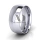 Dome Milgrain Wedding Bands