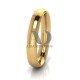 Dome Milgrain Wedding Bands