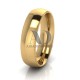 Dome Milgrain Wedding Bands