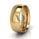 Dome Milgrain Wedding Bands