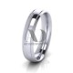 Traditional Dome Park Ave Wedding Ring 