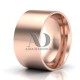 Classic Solid Flat Wedding Bands