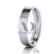 Solid Flat Milgrain Wedding Rings